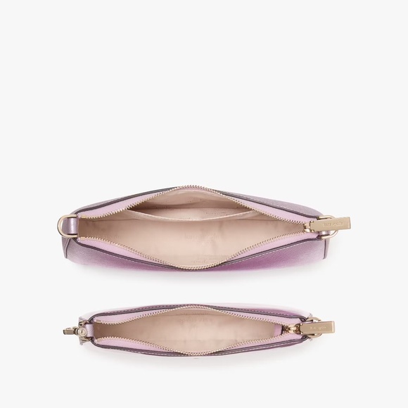 Kate Spade Duet Patent Crossbody Duo Quartz Pink NWT - Picture 5 of 6